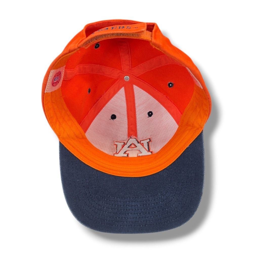 Auburn University Tigers Orange Strap Back Hat Cap By SIGNATURES - Picture 8 of 10